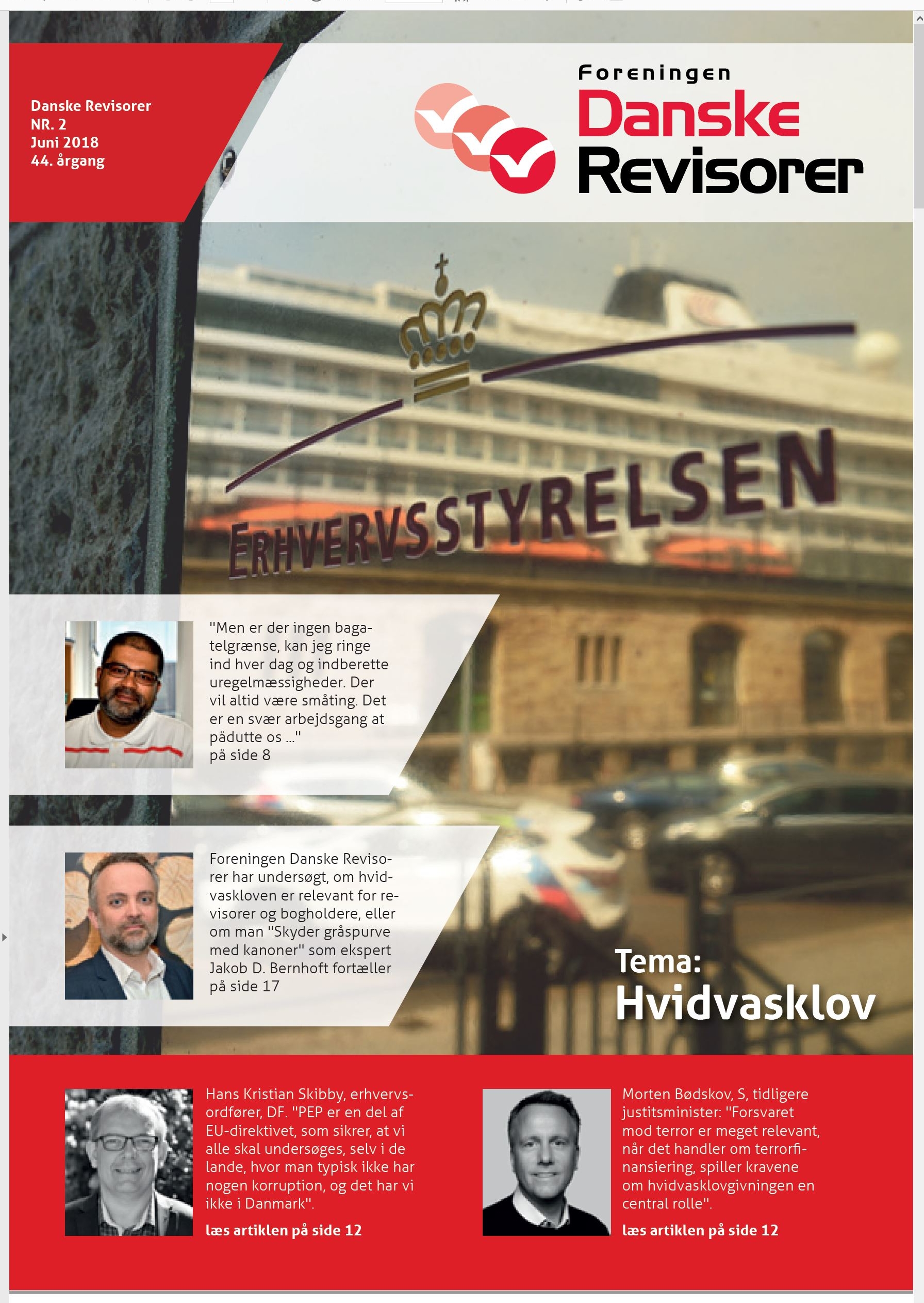 Danske revisorer nr 2 2018 Forside